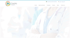 Desktop Screenshot of centrichealth.ie